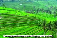 Pertanian Ramah Lingkungan